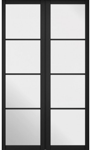 Black Soho Glazed French Doors Image