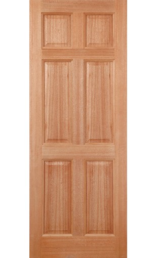 Hardwood Colonial 6 Panel Door - Mortice & Tennon  Image