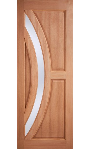 Hardwood Harrow Glazed Door Image
