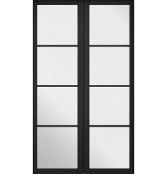 Internal Black French Doors Image