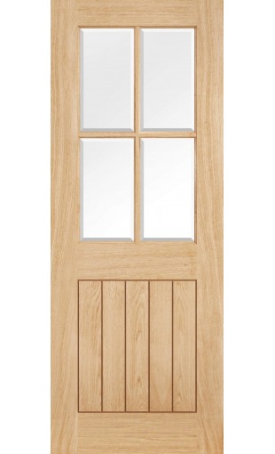 Oak Belize 4L Glazed Door Image