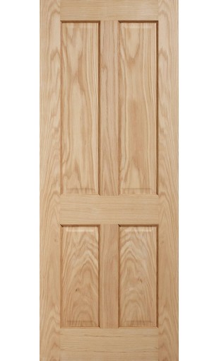 Oak Regency 4 Panel Door Image