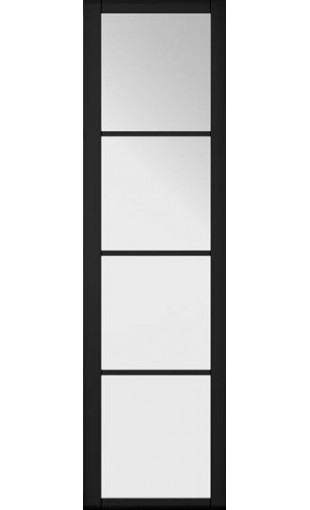 Soho Black Glazed Side Light 579mm Image
