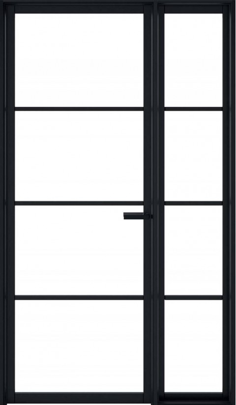 Soho Glazed Door and Side Light 1526mm (w) x 2015mm (h) Image