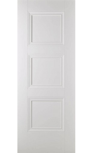 White Amsterdam Door Image